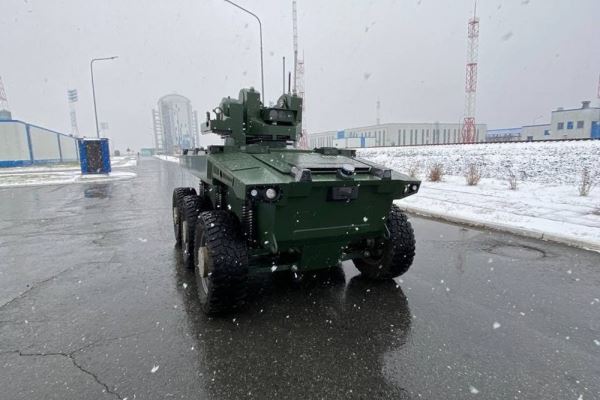 Робот "Маркер" будет патрулировать космодром "Восточный"